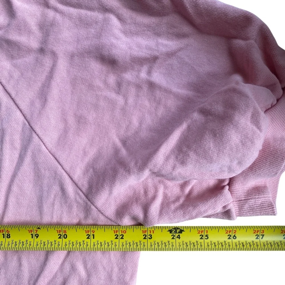 Z Supply Pink Sweatshirt Tee XL - Picture 7 of 9
